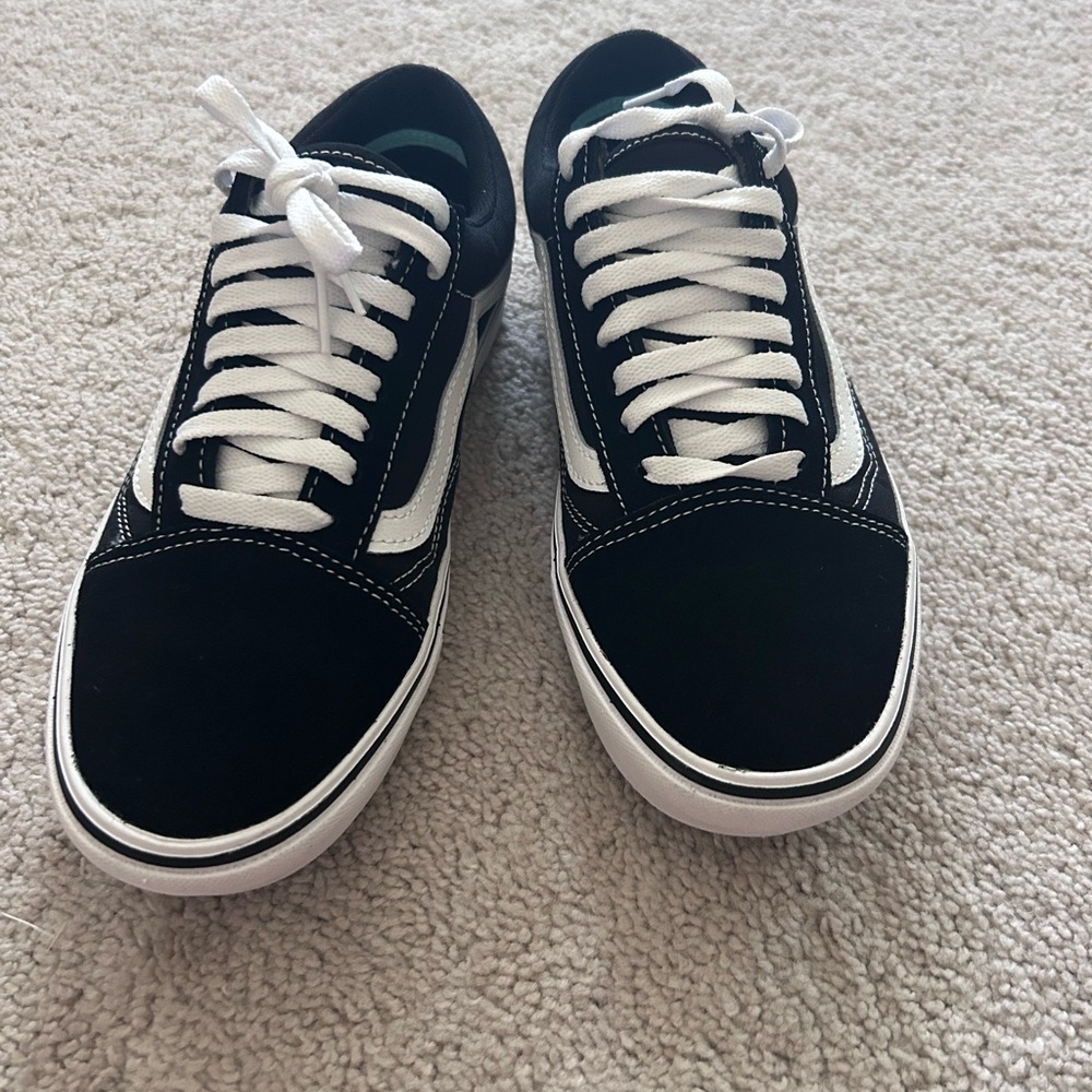 Skate Old Skool: ComfyCushion Black True White